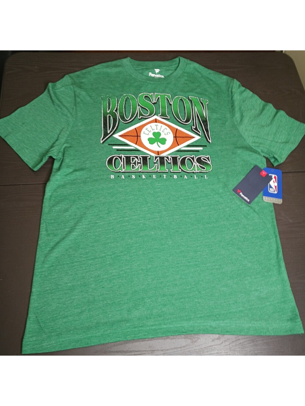 Boston Celtics Fanatics True Classics Heather Kelly Green. New With Tags. Large